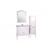 Комплект мебели для ванной комнаты Модерн 85 Патина серебро