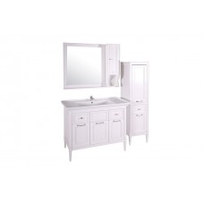 Комплект мебели для ванной комнаты Гранда 105 Патина серебро